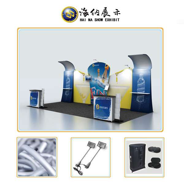 展會3x6m展廳快幕秀展示 展會3x6m展廳快幕秀展示